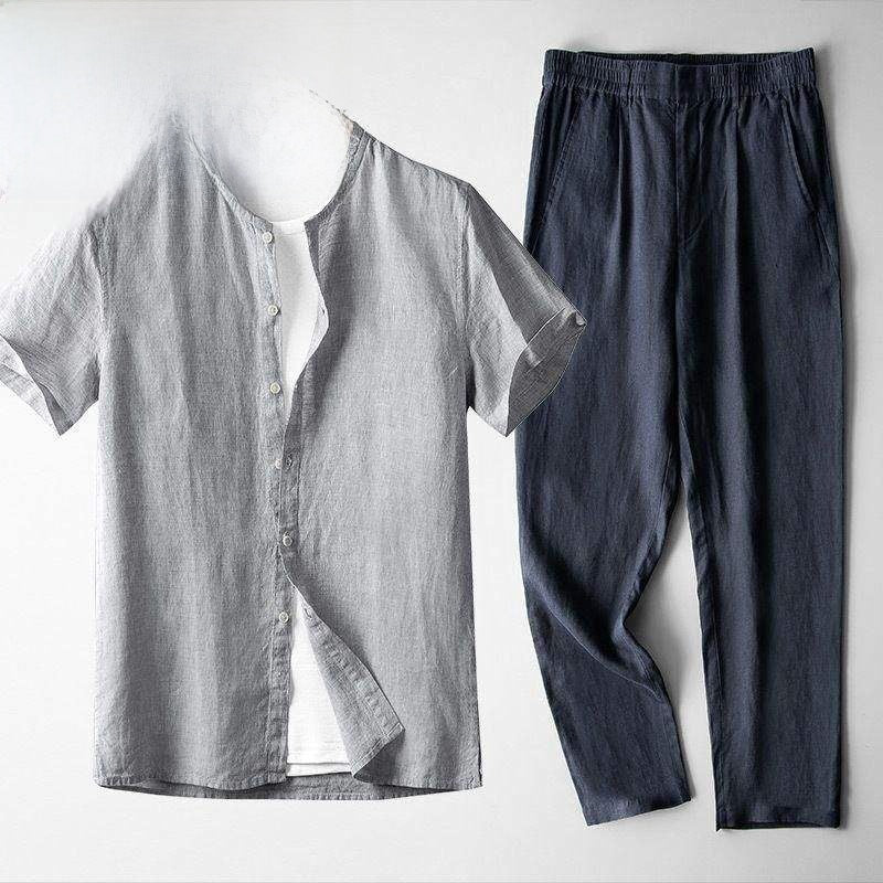 Men?s casual top and long pants