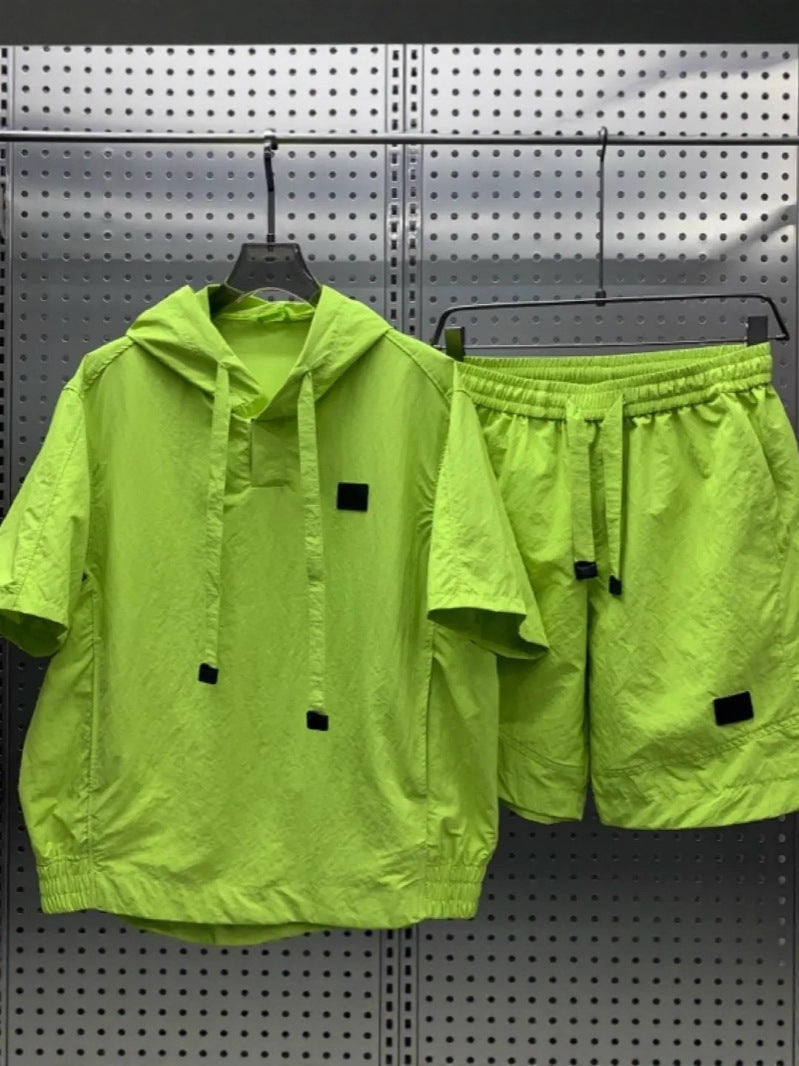 Men's Lightweight Hooded Shorts