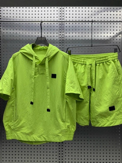Men's Lightweight Hooded Shorts