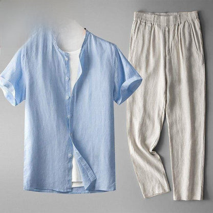 Men?s casual top and long pants