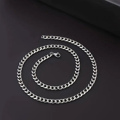 Chunky Cuban Link Chain Necklace
