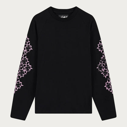 Printed Long Sleeve Streetwear Top