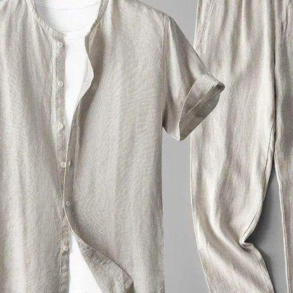 Men?s casual top and long pants