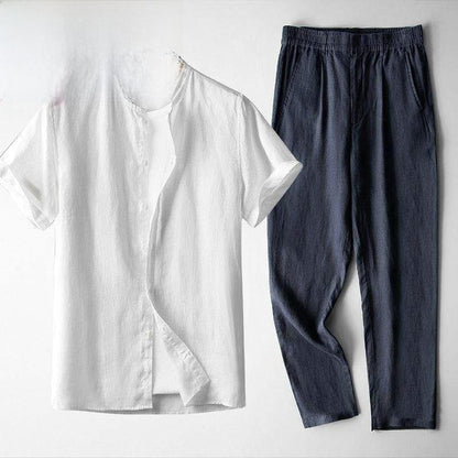 Men?s casual top and long pants