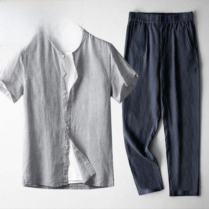 Men?s casual top and long pants