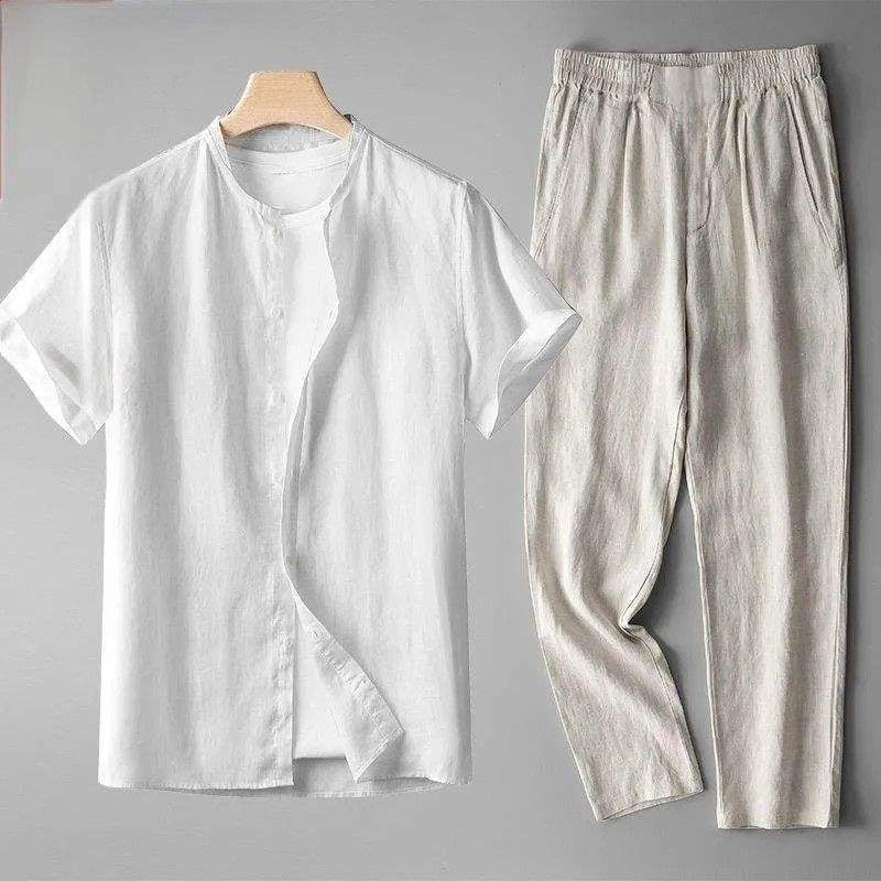 Men?s casual top and long pants