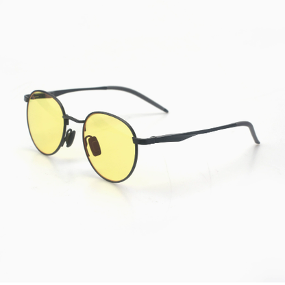 Sunglasses with Wood Grain Legs