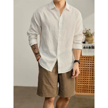 Prism - Mens Long Sleeve Cardigan Shirt