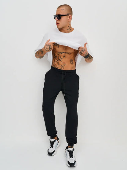 Mens Fleece Lined Jogger Pants