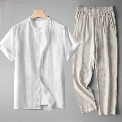 Men?s casual top and long pants