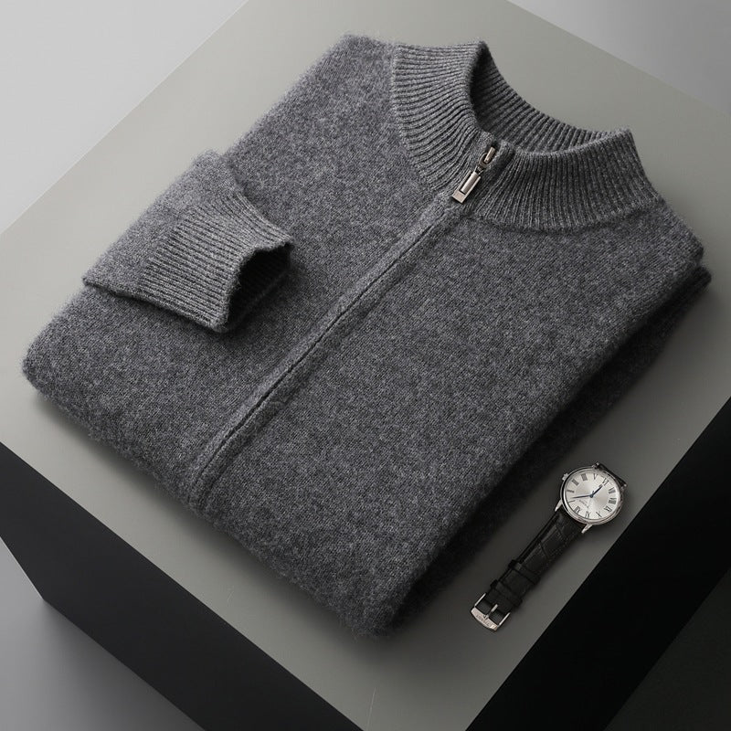 Prism - Men's Wool Cardigan and Pants Set