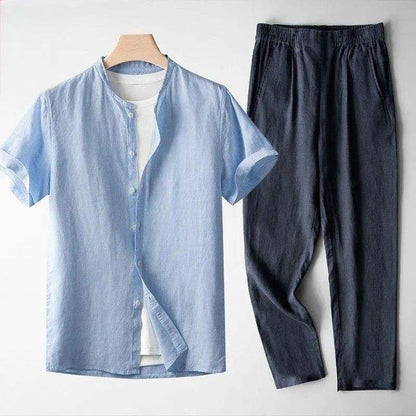 Men?s casual top and long pants